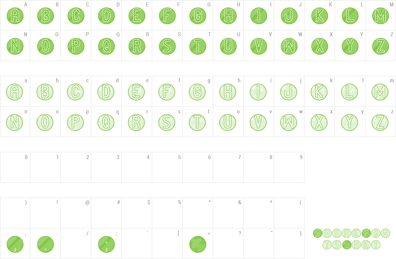 Font AdOrNaDa St preview